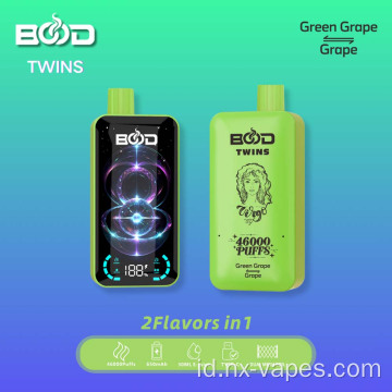 BOOD TWINS 46000 Puffs Vape Pen Wholesale